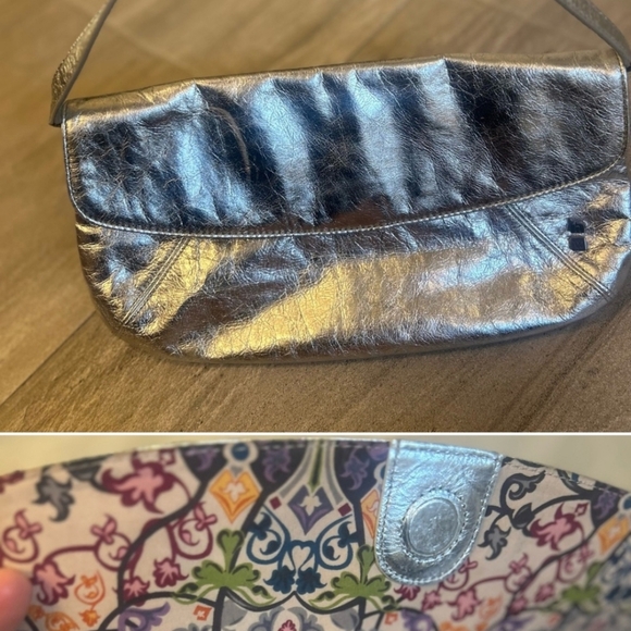 Helen Welsh Silver Shoulder Bag - Picture 2 of 2